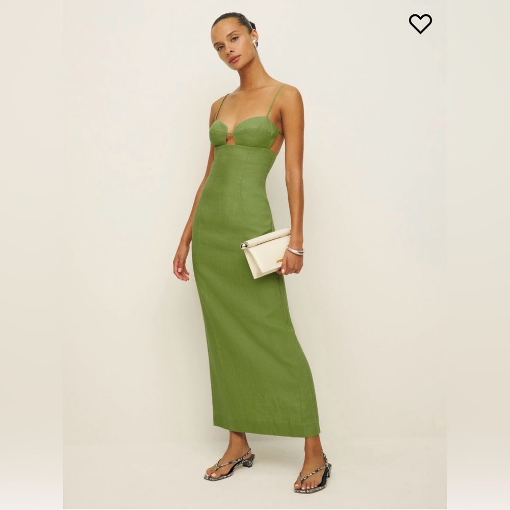 Reformation Malibu Linen Dress